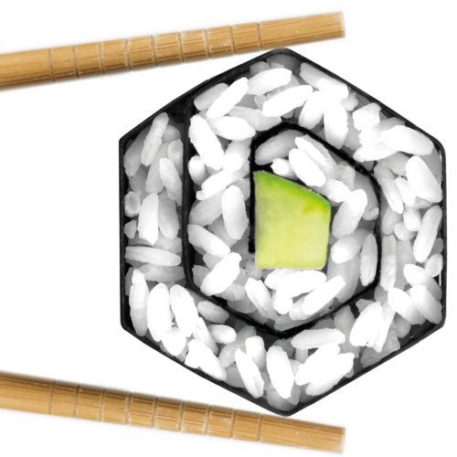 Rollor-Packaging-Sushi-Inspired-hexagon-packaging